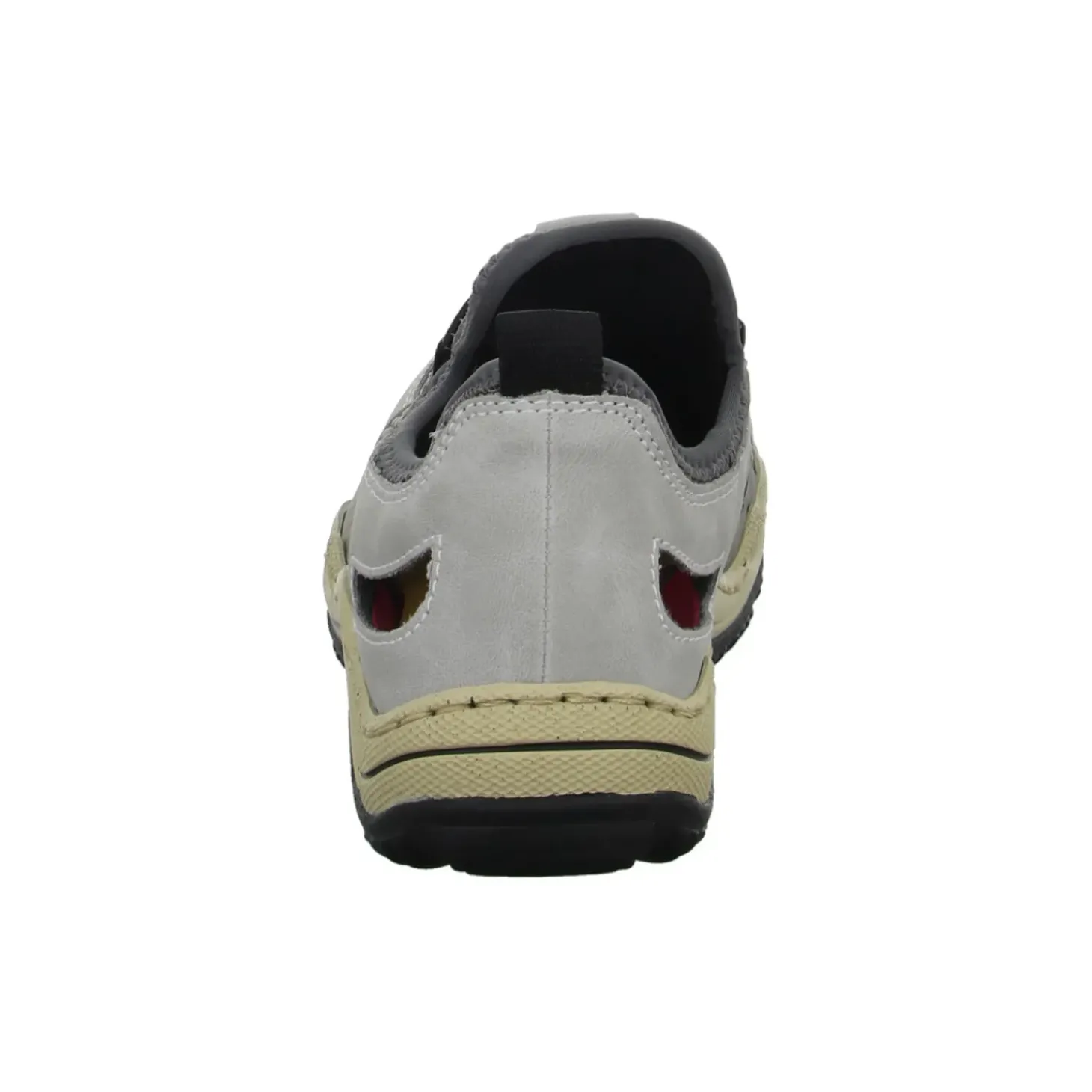 Rieker Slipper/Kletthalbschuh luftdurchlässig (durchbrochenes/geflochtenes Obermaterial)
