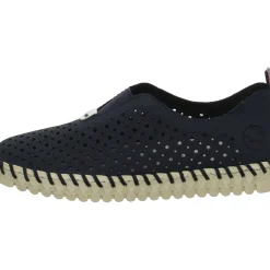 Rieker Slipper/Kletthalbschuh luftdurchlässig (durchbrochenes/geflochtenes Obermaterial)