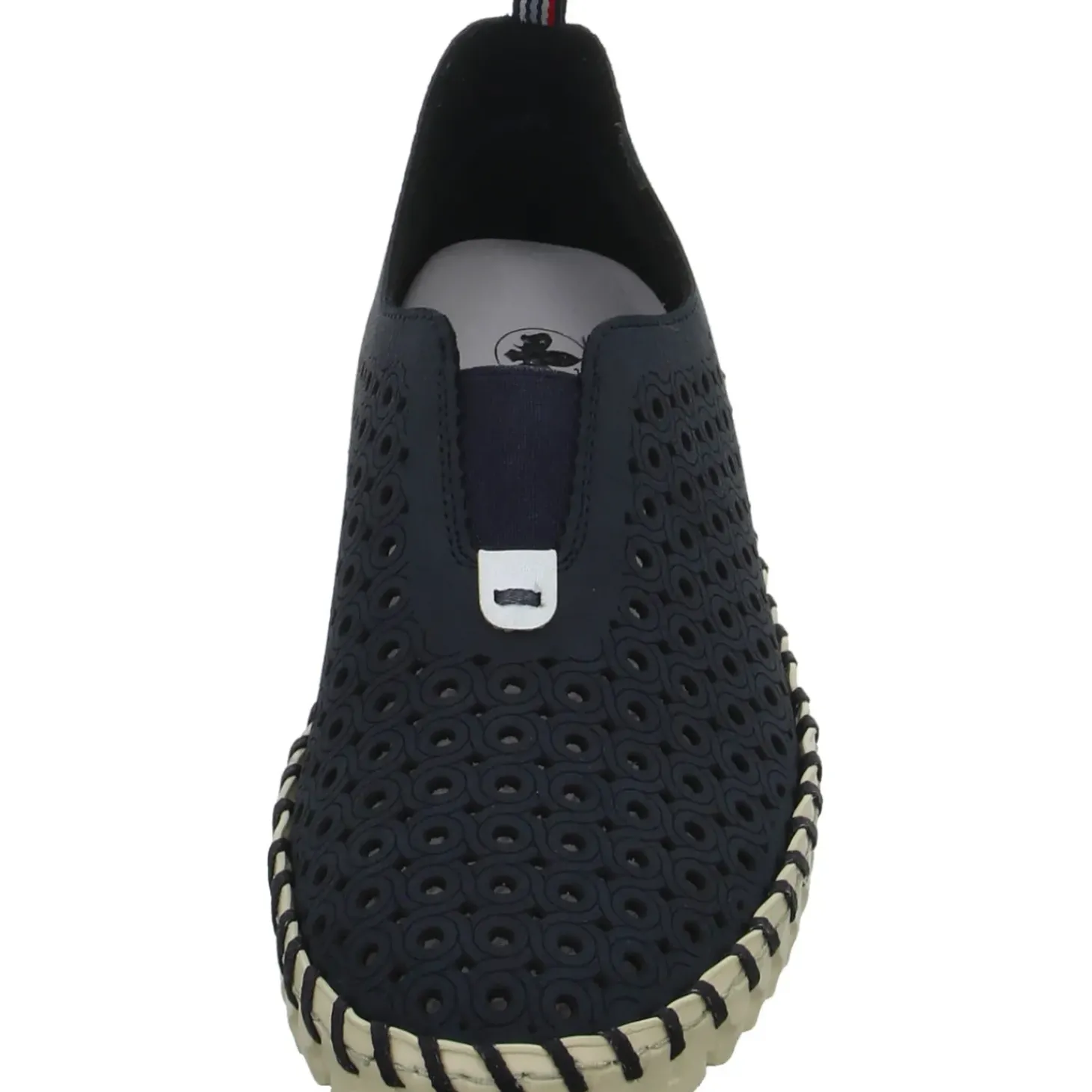 Rieker Slipper/Kletthalbschuh luftdurchlässig (durchbrochenes/geflochtenes Obermaterial)