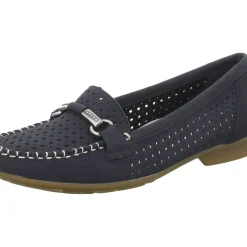 Rieker Slipper/Kletthalbschuh luftdurchlässig (durchbrochenes/geflochtenes Obermaterial)