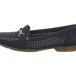 Rieker Slipper/Kletthalbschuh luftdurchlässig (durchbrochenes/geflochtenes Obermaterial)