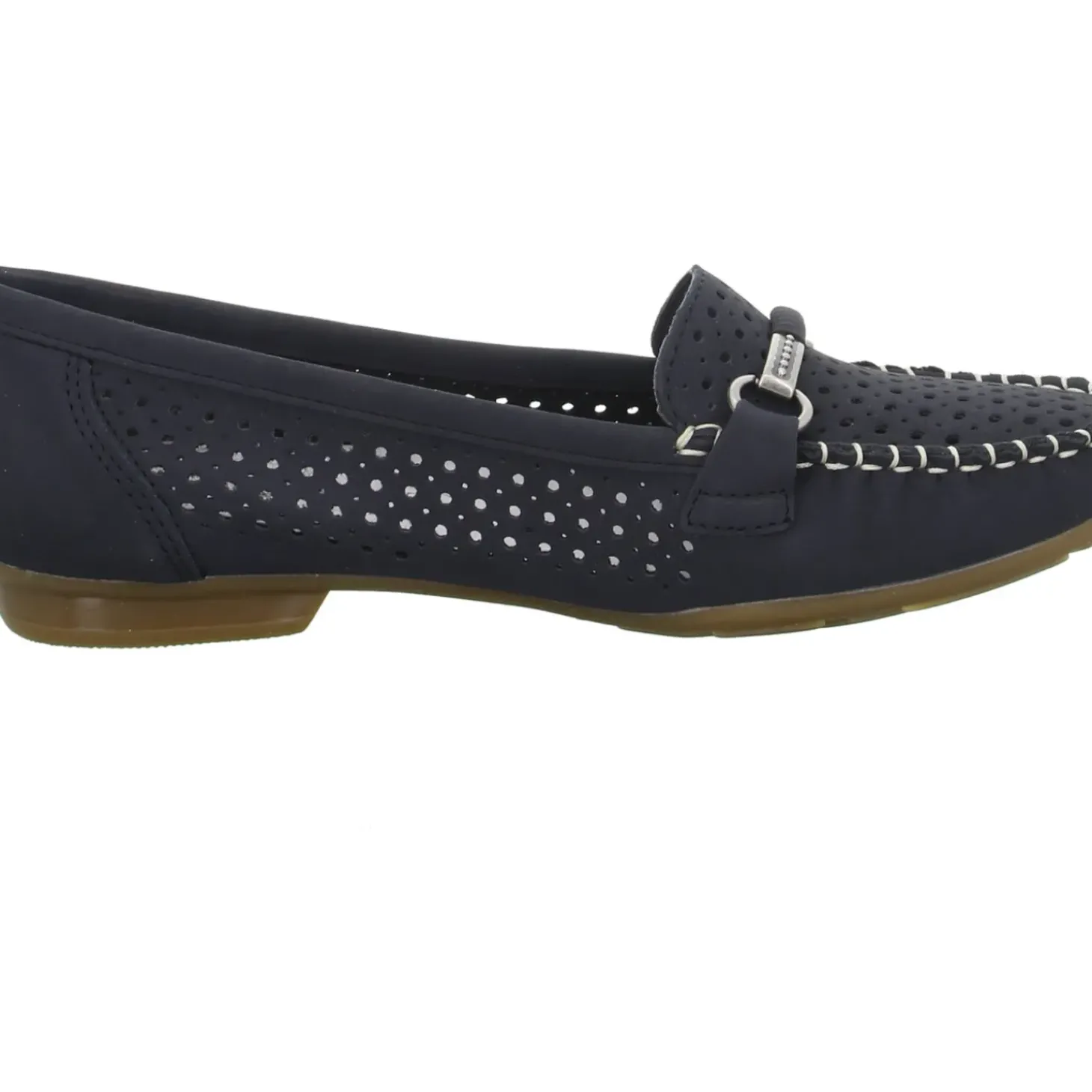 Rieker Slipper/Kletthalbschuh luftdurchlässig (durchbrochenes/geflochtenes Obermaterial)