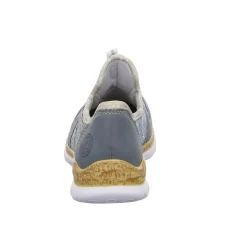 Rieker Slipper/Kletthalbschuh luftdurchlässig (durchbrochenes/geflochtenes Obermaterial)