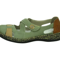 Rieker Slipper/Kletthalbschuh luftdurchlässig (durchbrochenes/geflochtenes Obermaterial)