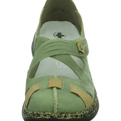 Rieker Slipper/Kletthalbschuh luftdurchlässig (durchbrochenes/geflochtenes Obermaterial)