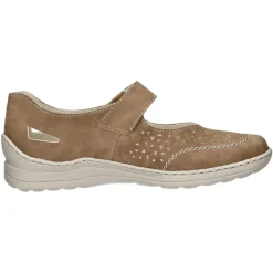 Rieker Slipper/Kletthalbschuh luftdurchlässig (durchbrochenes/geflochtenes Obermaterial)