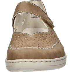Rieker Slipper/Kletthalbschuh luftdurchlässig (durchbrochenes/geflochtenes Obermaterial)