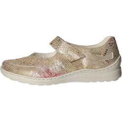 Rieker Slipper/Kletthalbschuh luftdurchlässig (durchbrochenes/geflochtenes Obermaterial)