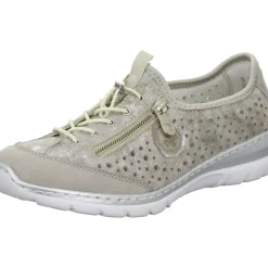 Rieker Slipper/Kletthalbschuh luftdurchlässig (durchbrochenes/geflochtenes Obermaterial)
