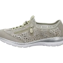 Rieker Slipper/Kletthalbschuh luftdurchlässig (durchbrochenes/geflochtenes Obermaterial)