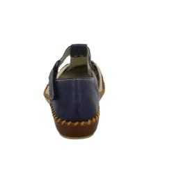 Rieker Slipper/Kletthalbschuh luftdurchlässig (durchbrochenes/geflochtenes Obermaterial)