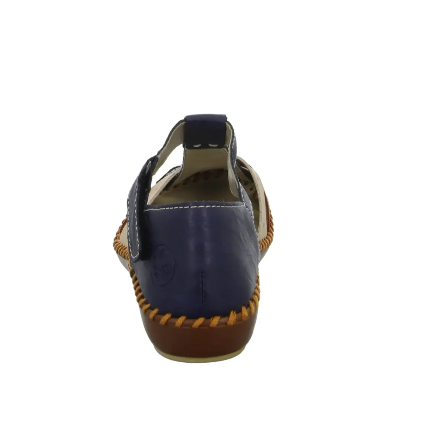 Rieker Slipper/Kletthalbschuh luftdurchlässig (durchbrochenes/geflochtenes Obermaterial)