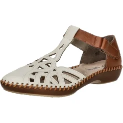 Rieker Slipper/Kletthalbschuh luftdurchlässig (durchbrochenes/geflochtenes Obermaterial)