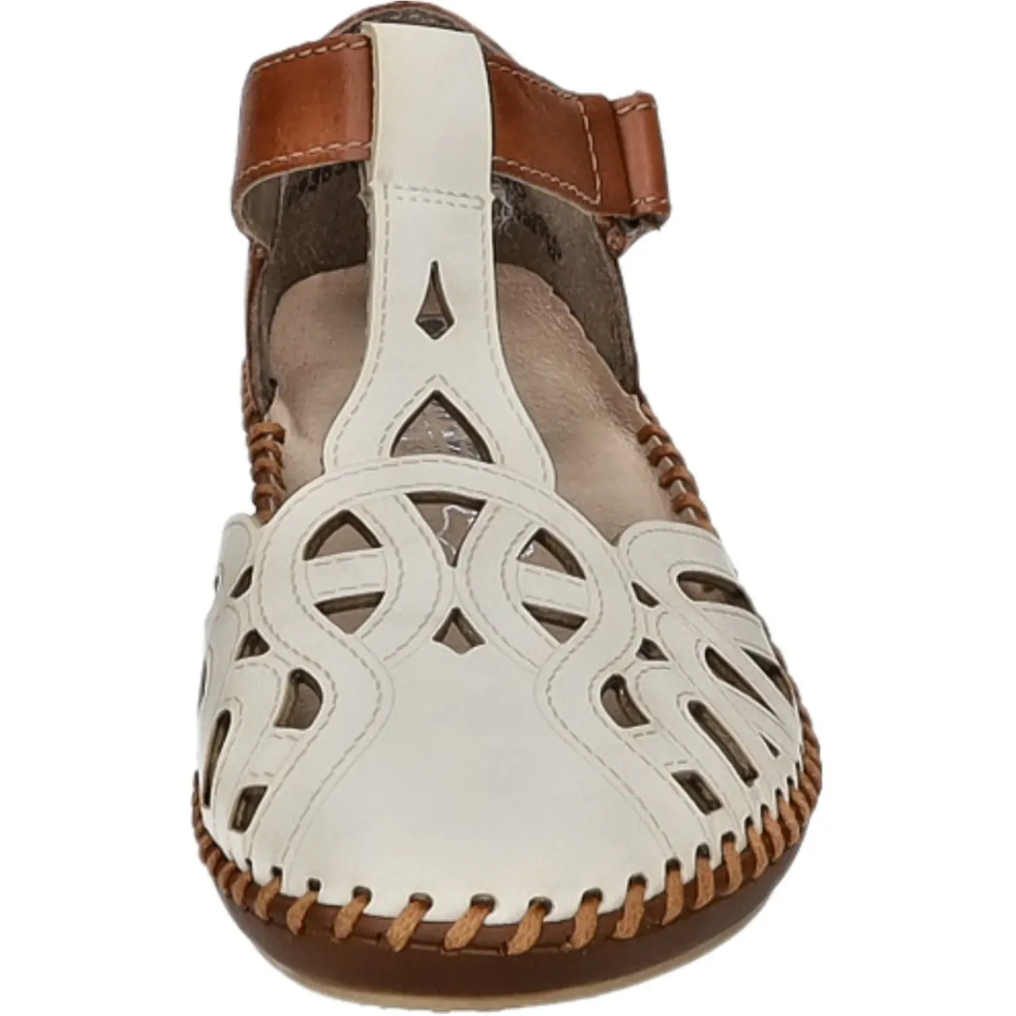 Rieker Slipper/Kletthalbschuh luftdurchlässig (durchbrochenes/geflochtenes Obermaterial)