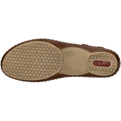 Rieker Slipper/Kletthalbschuh luftdurchlässig (durchbrochenes/geflochtenes Obermaterial)