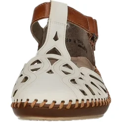Rieker Slipper/Kletthalbschuh luftdurchlässig (durchbrochenes/geflochtenes Obermaterial)