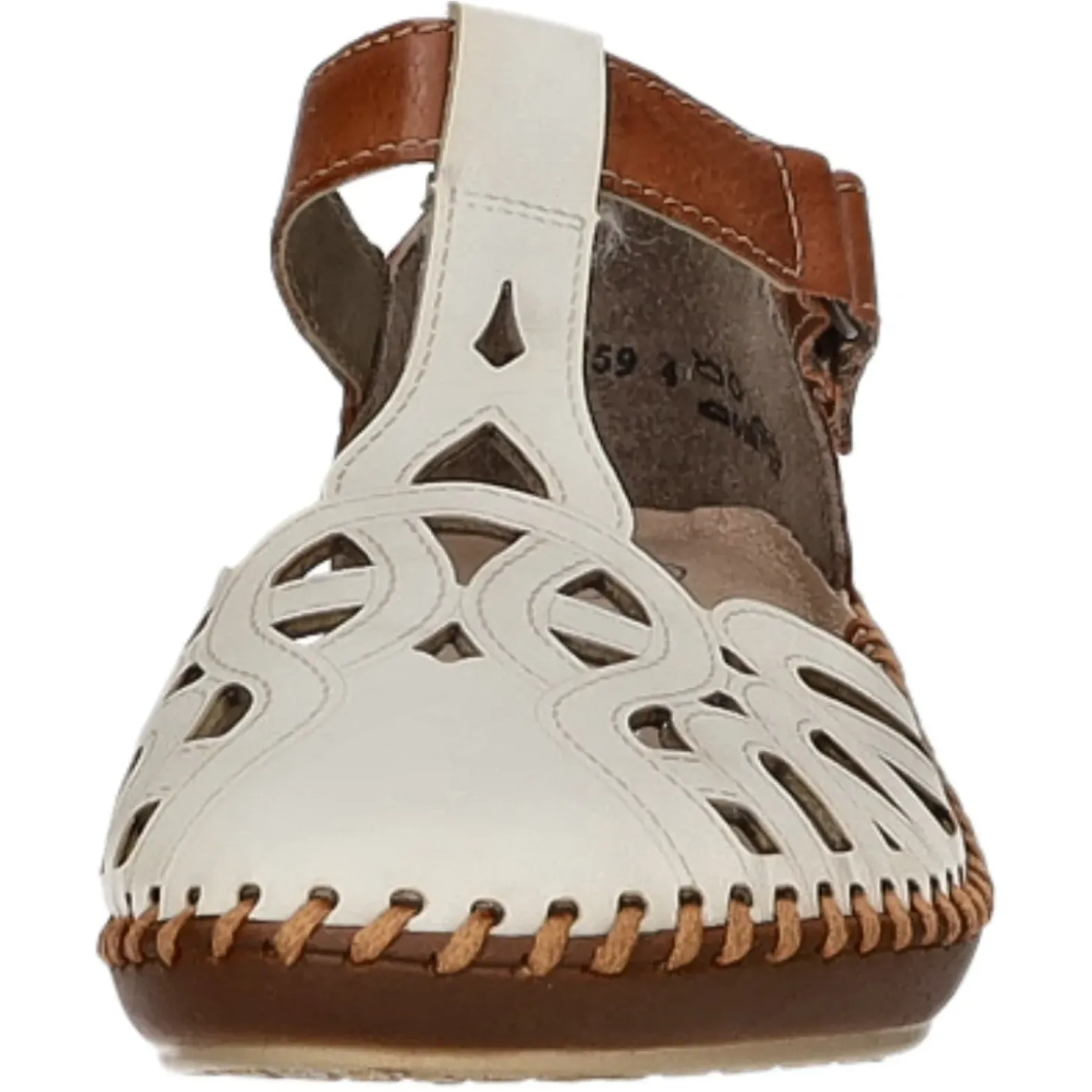 Rieker Slipper/Kletthalbschuh luftdurchlässig (durchbrochenes/geflochtenes Obermaterial)