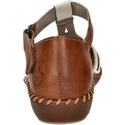 Rieker Slipper/Kletthalbschuh luftdurchlässig (durchbrochenes/geflochtenes Obermaterial)