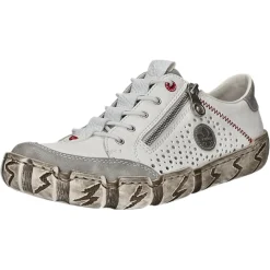 Rieker Slipper/Kletthalbschuh luftdurchlässig (durchbrochenes/geflochtenes Obermaterial)