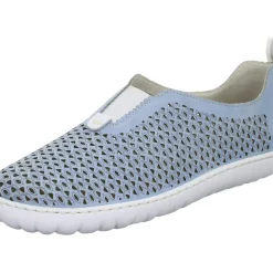 Rieker Slipper/Kletthalbschuh luftdurchlässig (durchbrochenes/geflochtenes Obermaterial)