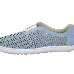Rieker Slipper/Kletthalbschuh luftdurchlässig (durchbrochenes/geflochtenes Obermaterial)