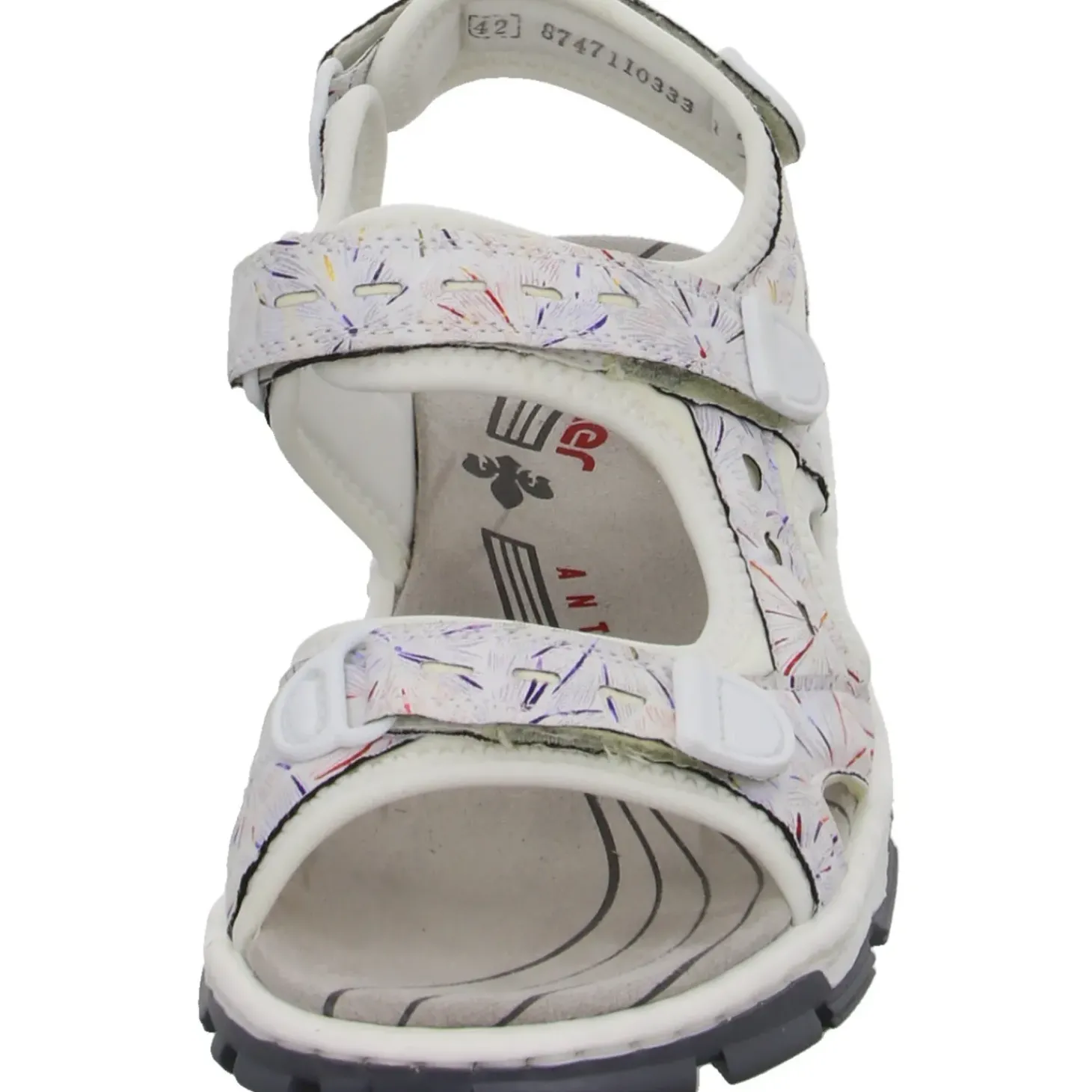 Rieker Sportliche Sandalette bis 30mm Sohlenhöhe