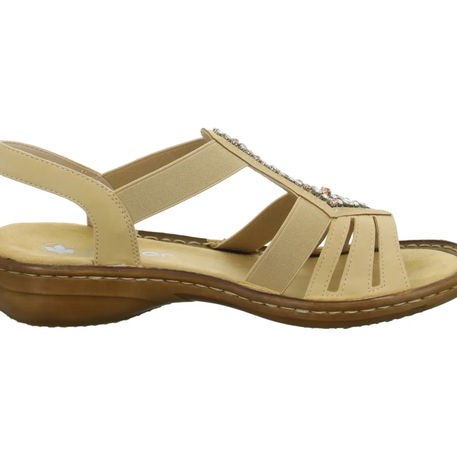 Rieker Sportliche Sandalette bis 30mm Sohlenhöhe