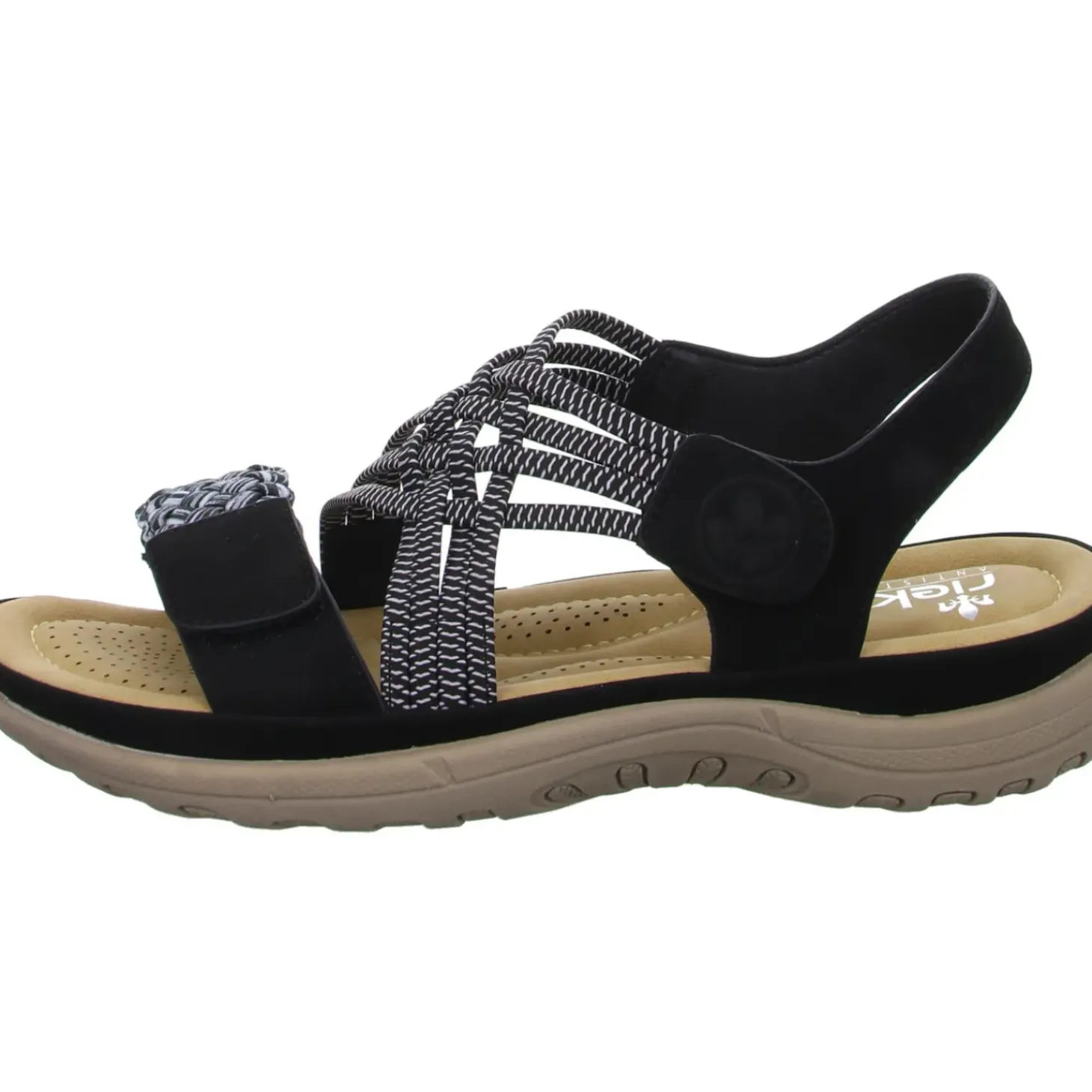 Rieker Sportliche Sandalette bis 30mm Sohlenhöhe