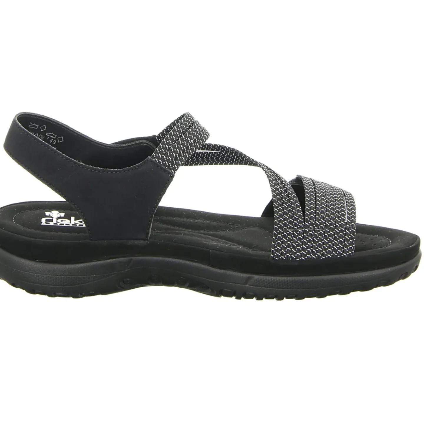 Rieker Sportliche Sandalette bis 30mm Sohlenhöhe