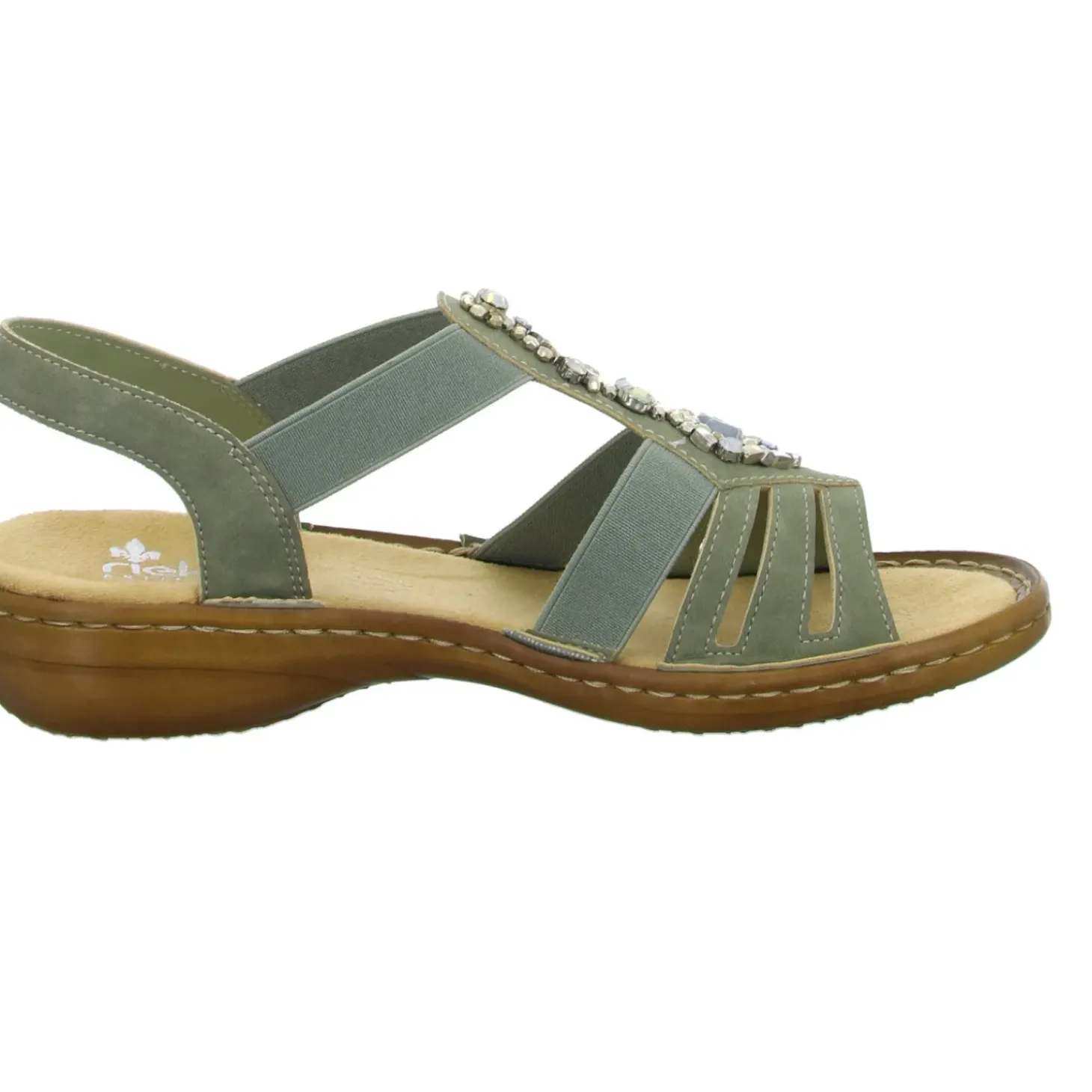 Rieker Sportliche Sandalette bis 30mm Sohlenhöhe