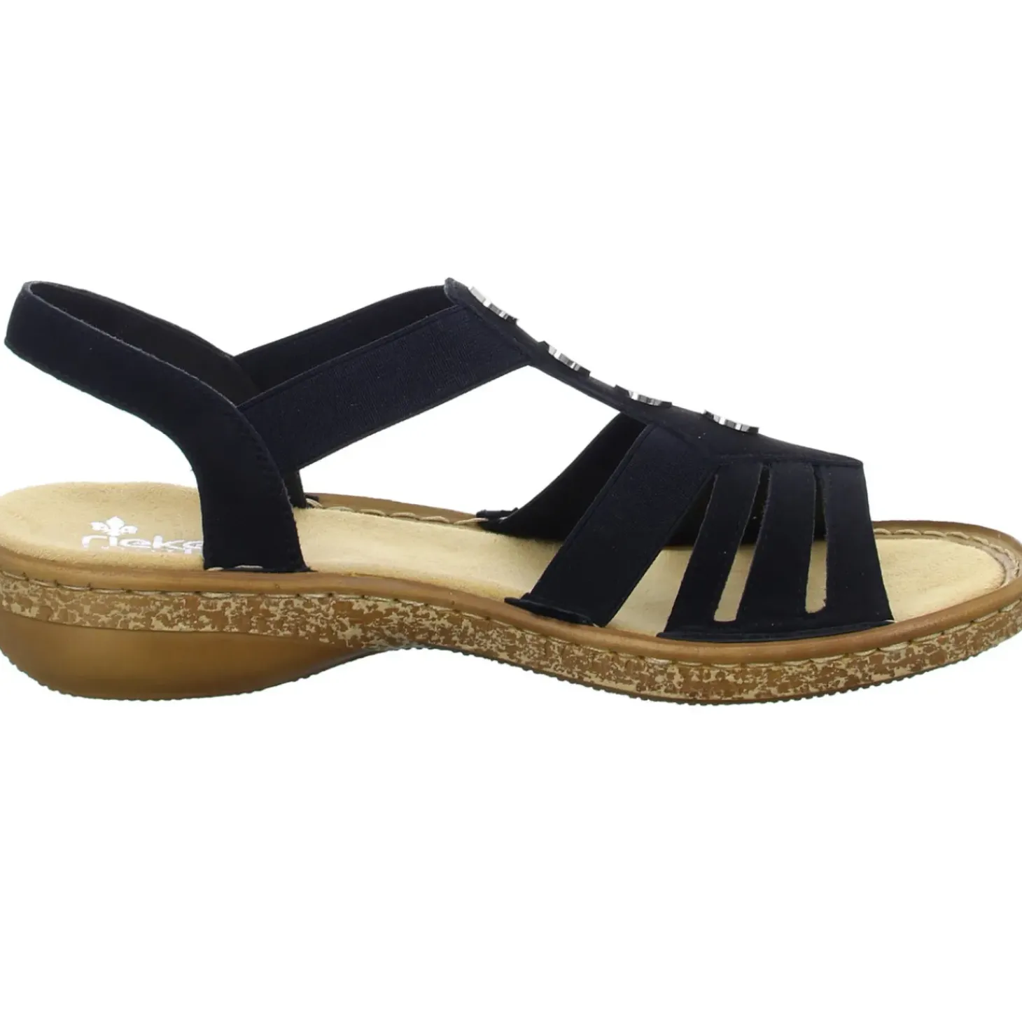 Rieker Sportliche Sandalette bis 30mm Sohlenhöhe