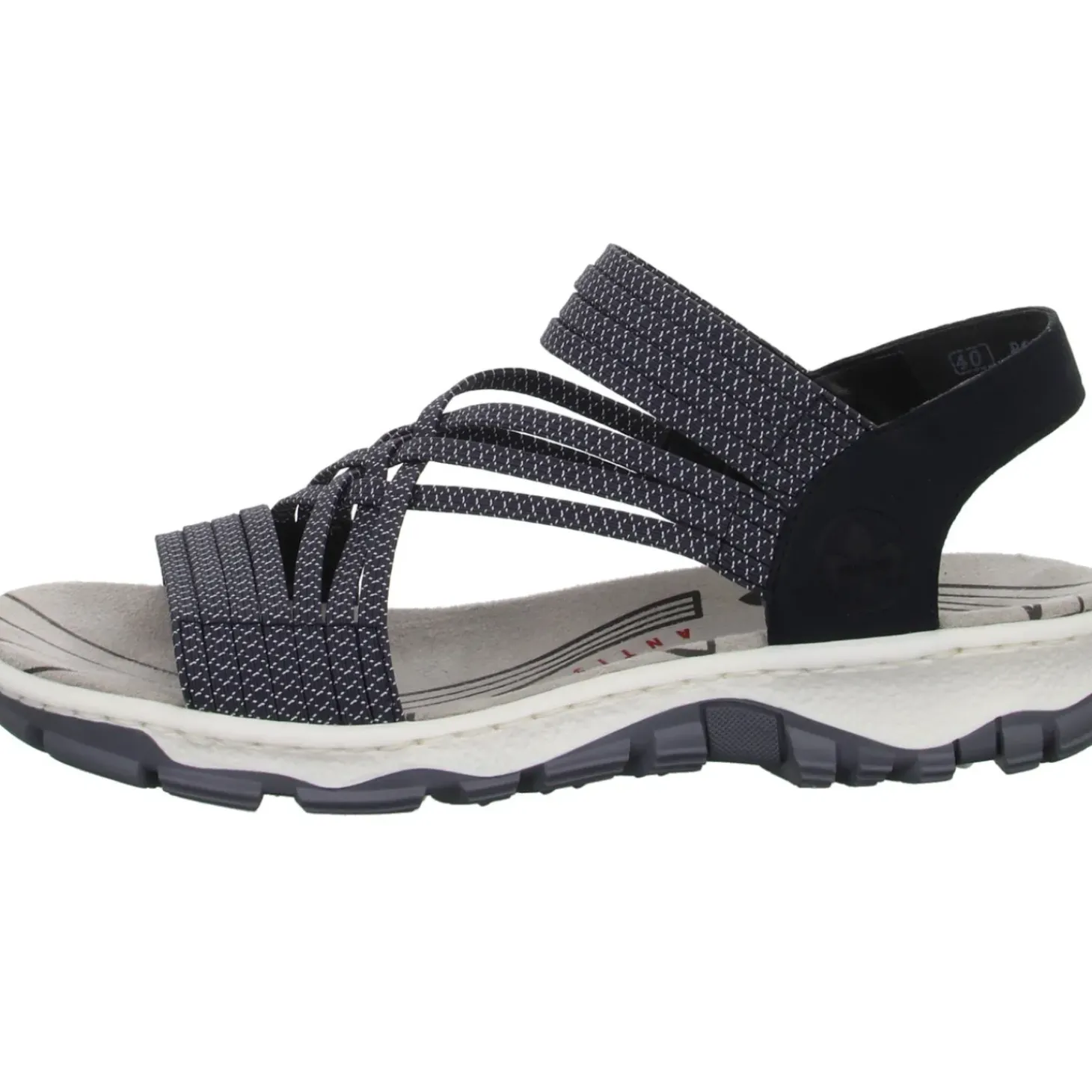 Rieker Sportliche Sandalette bis 30mm Sohlenhöhe
