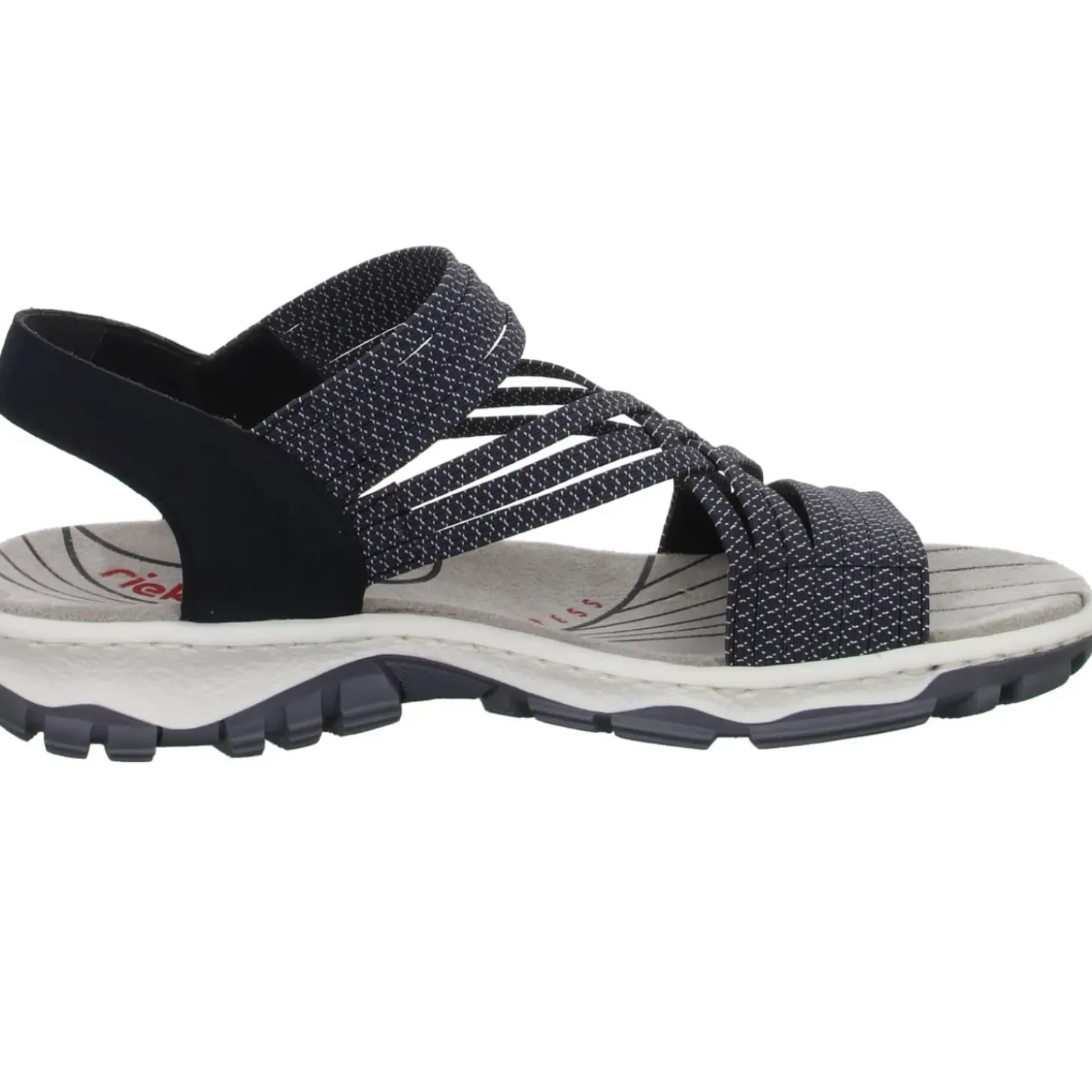 Rieker Sportliche Sandalette bis 30mm Sohlenhöhe
