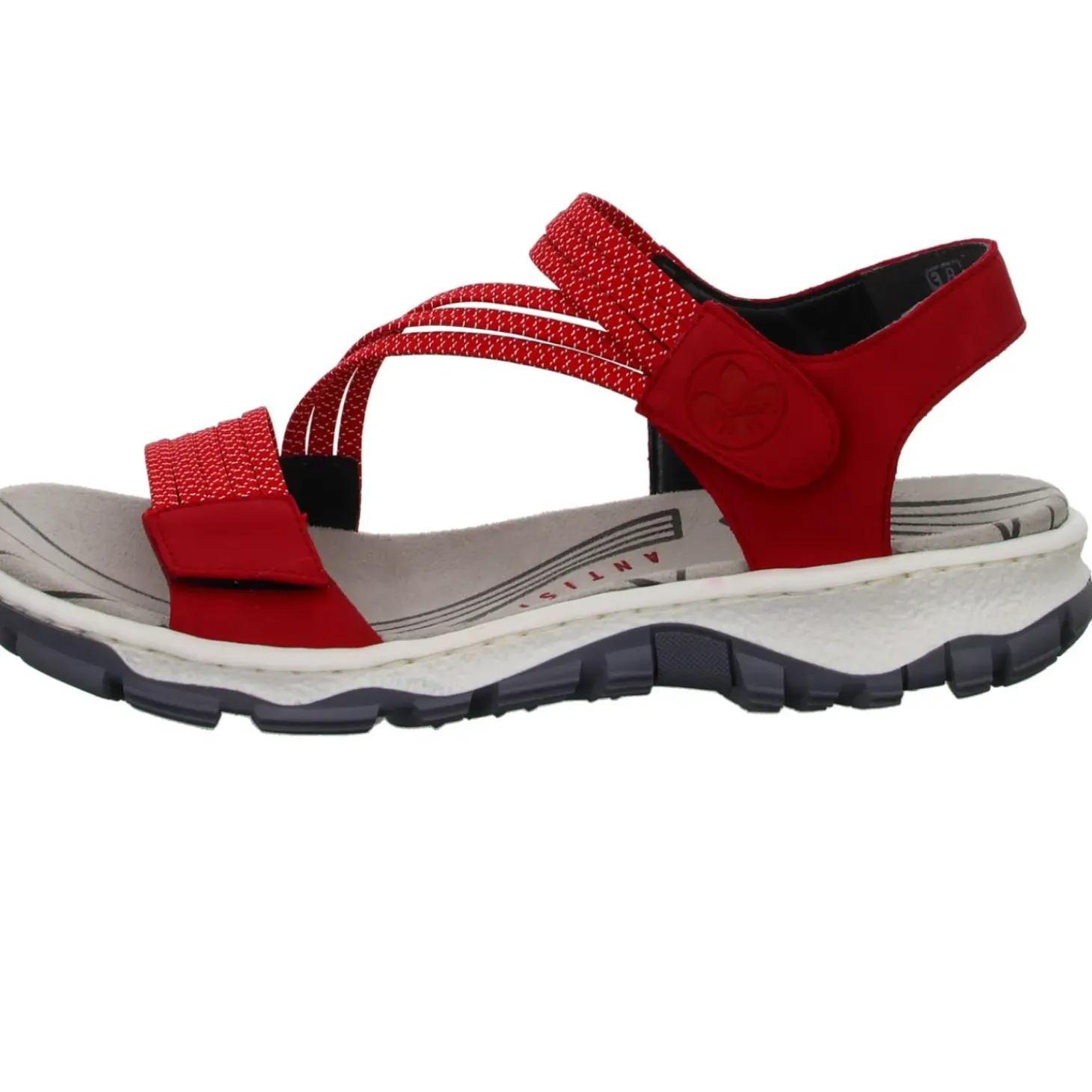 Rieker Sportliche Sandalette bis 30mm Sohlenhöhe