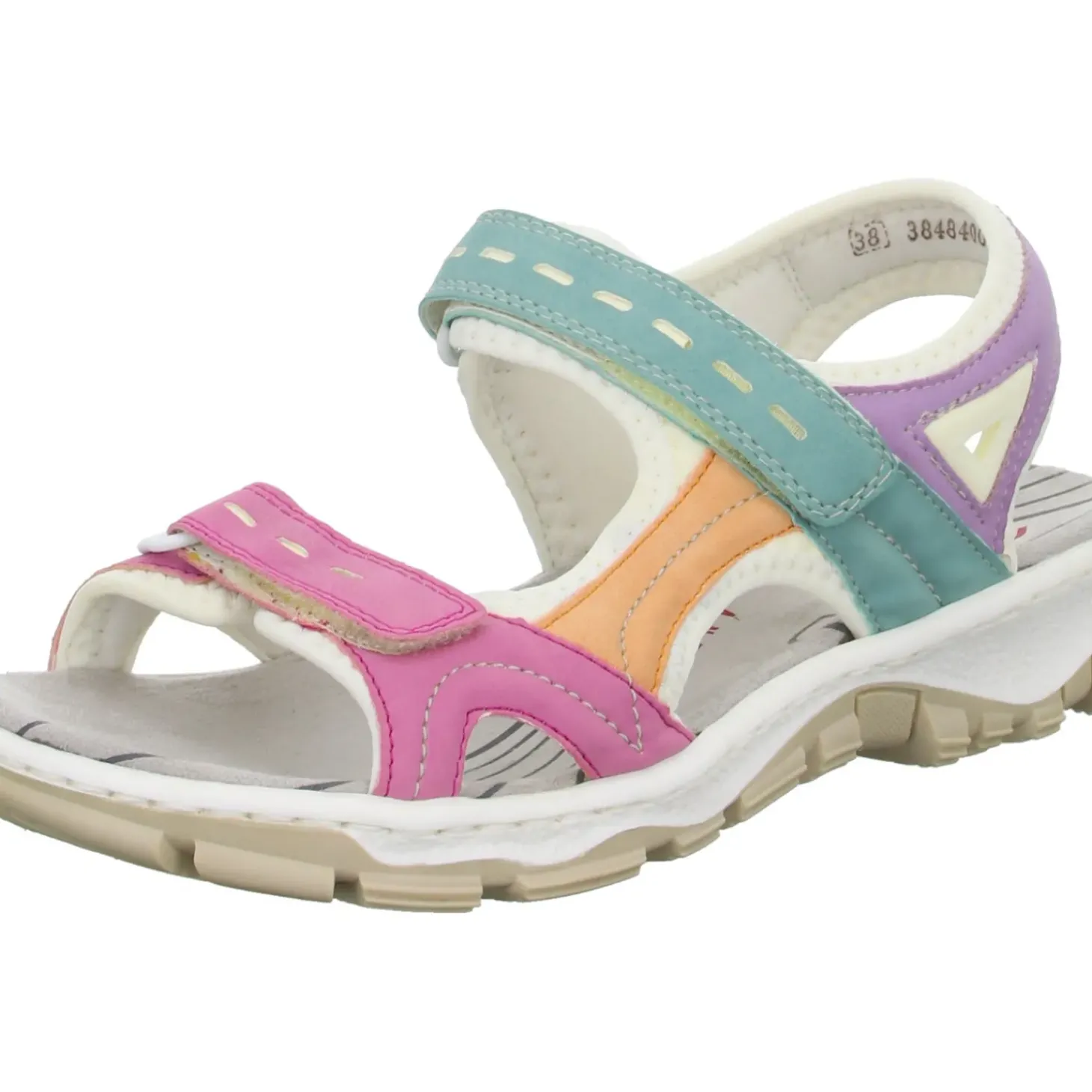 Rieker Sportliche Sandalette bis 30mm Sohlenhöhe