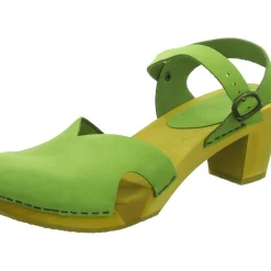 Sanita Sling ab 50mm Absatz WOOD-MATRIX SQUARE FLEX SANDAL