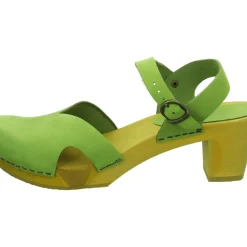Sanita Sling ab 50mm Absatz WOOD-MATRIX SQUARE FLEX SANDAL