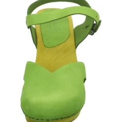 Sanita Sling ab 50mm Absatz WOOD-MATRIX SQUARE FLEX SANDAL