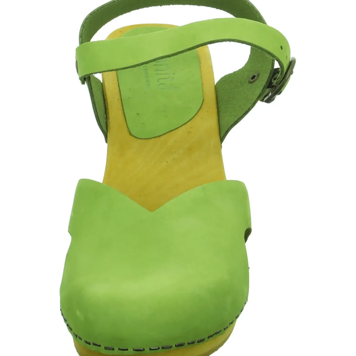 Sanita Sling ab 50mm Absatz WOOD-MATRIX SQUARE FLEX SANDAL