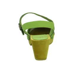 Sanita Sling ab 50mm Absatz WOOD-MATRIX SQUARE FLEX SANDAL