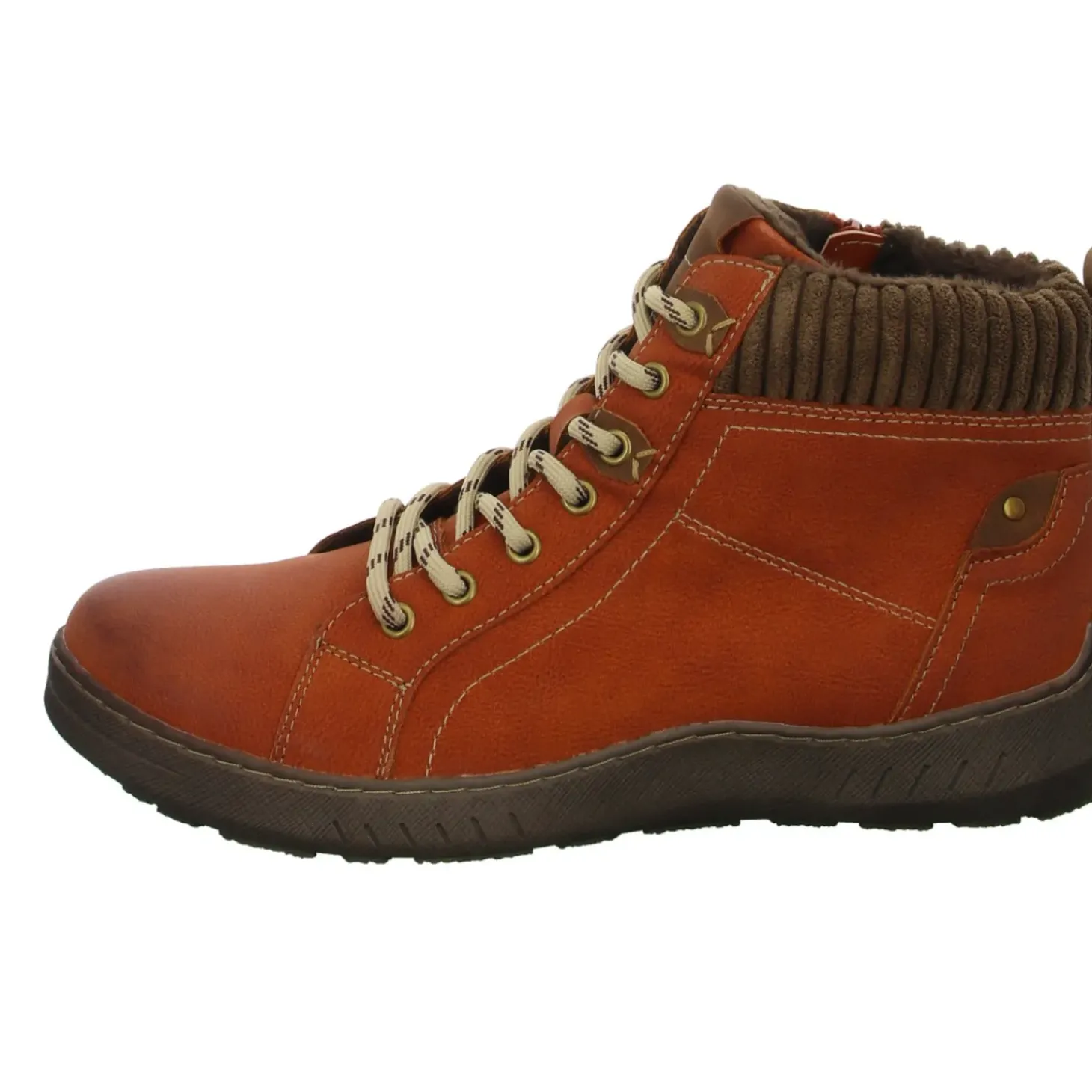 scarbella Schnürstiefelette Warmfutter bis 35mm Absatz (casual)