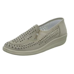 scarbella Slipper/Kletthalbschuh luftdurchlässig (durchbrochenes/geflochtenes Obermaterial)