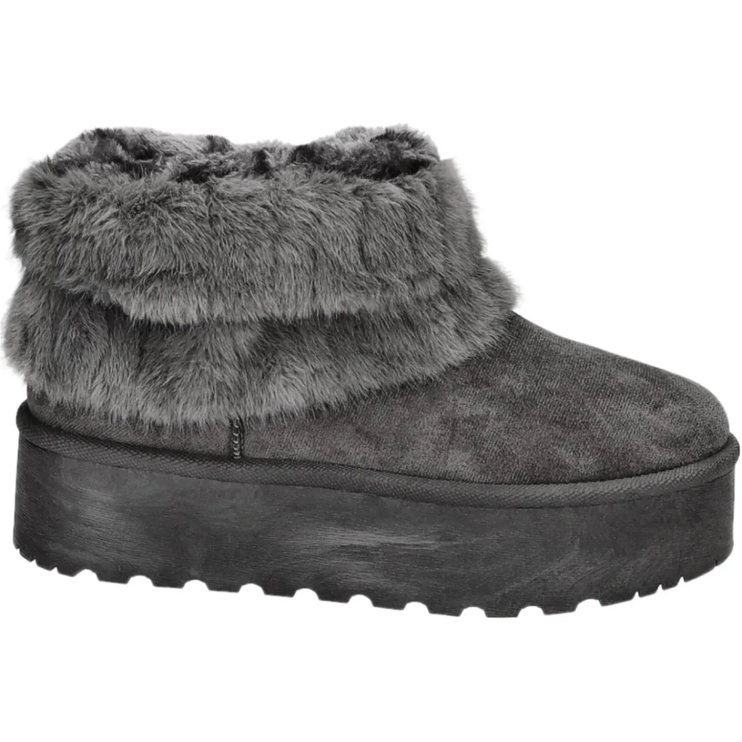 SDS Schlupf-/Reißverschlußstiefelette Warmfutter bis 35mm Absatz (casual)