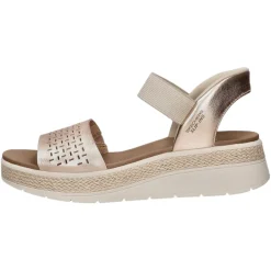 Skechers Keil Sandalette ab 30mm Sohlenhöhe Bobs Sun Ray-STEP ASIDE