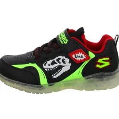 Skechers Lauflernstiefel Kaltfutter S-LIGHTS - ILLUMI-BRIGHTS-DINO-GLOW