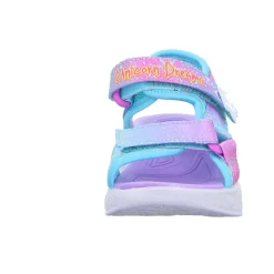 Skechers Minilette S Lights-Unicorn Dreams Sandal-MAJESTIC BLISS