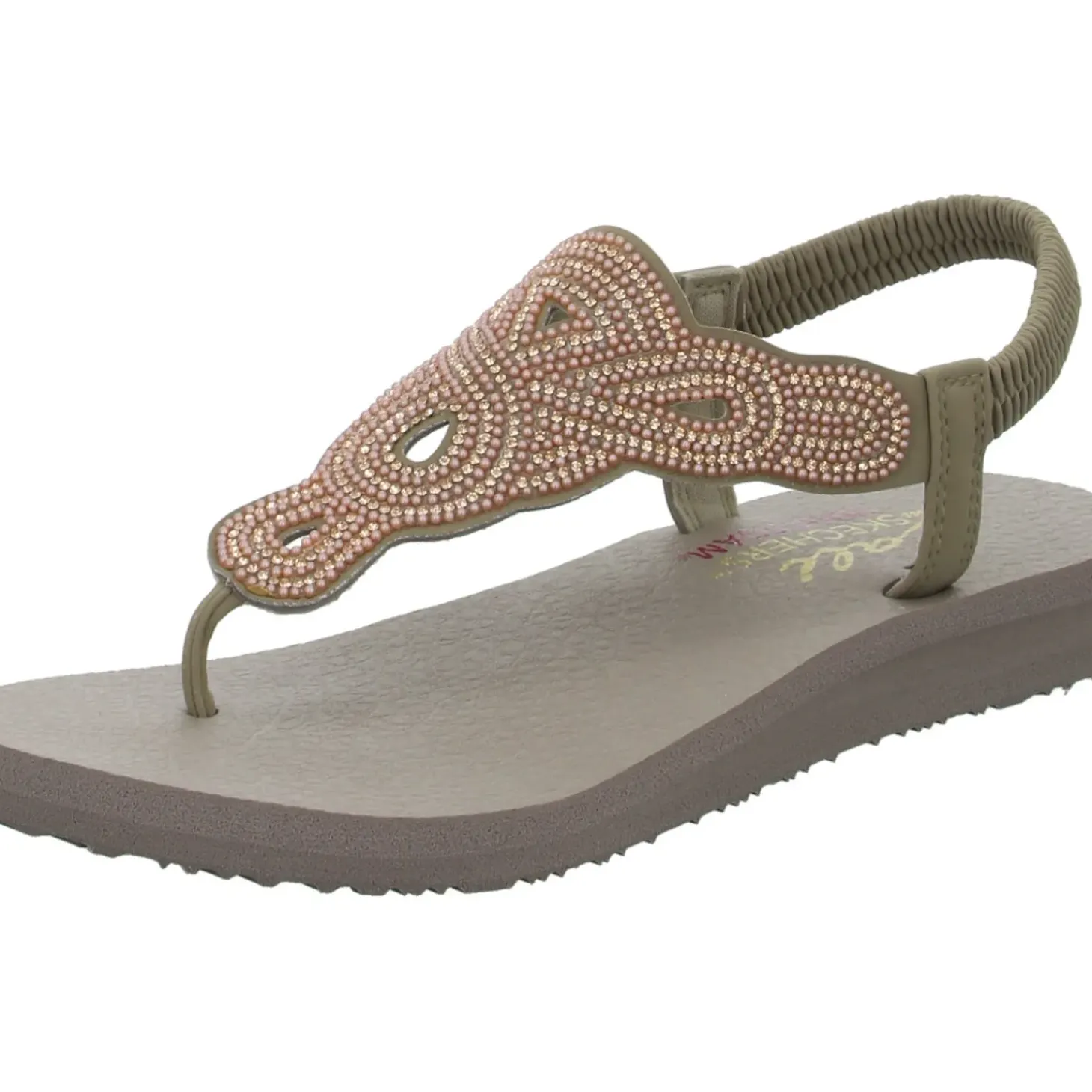 Skechers Sandalette bis 30mm Absatz (casual) MEDITATION-PEARL PERFECTION