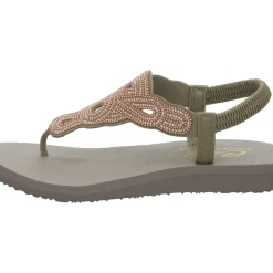 Skechers Sandalette bis 30mm Absatz (casual) MEDITATION-PEARL PERFECTION