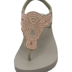 Skechers Sandalette bis 30mm Absatz (casual) MEDITATION-PEARL PERFECTION