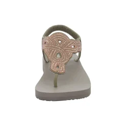 Skechers Sandalette bis 30mm Absatz (casual) MEDITATION-PEARL PERFECTION